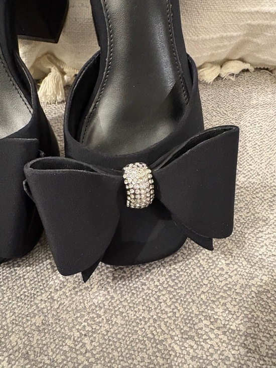 Steve Madden Aerin Bow Black Platform Sandals 🖤 💎 main image 6